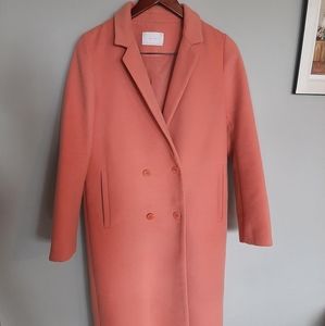 Oak and Fort tailored dress coat